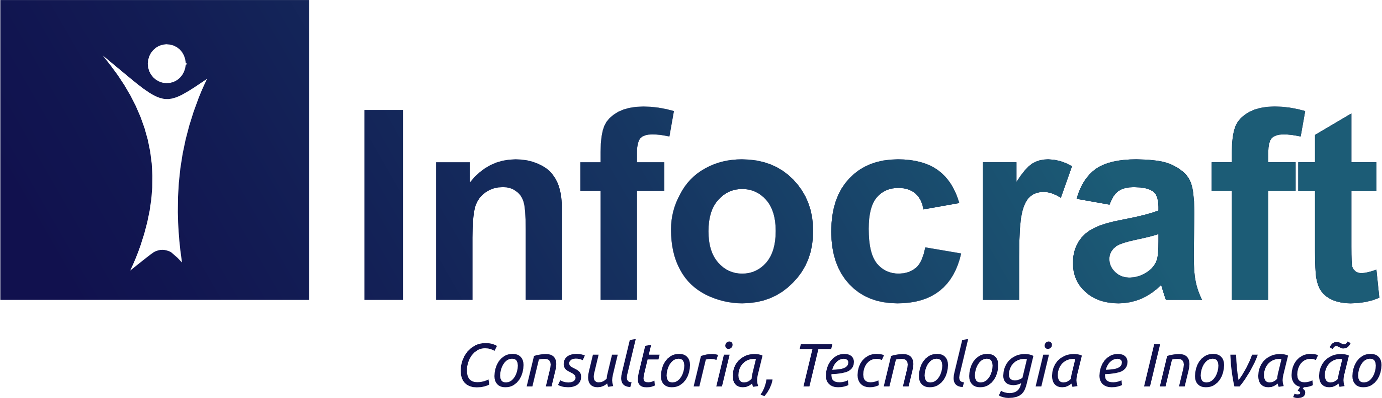 Logo da Infocraft Tecnologia, desenvolvedora do sistema e-Grafite